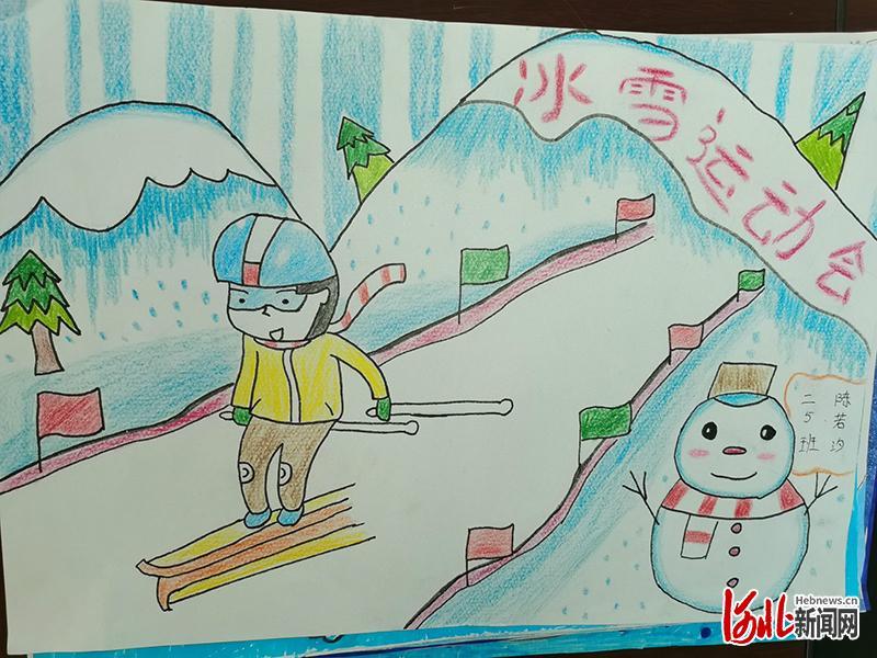 体育绘画主题画图片的创作艺术