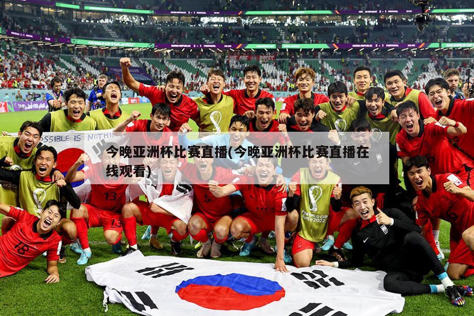 怎样观看亚洲杯足球直播视频——全方位指南