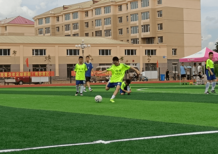 蛟河市校园足球比赛直播，点燃青春激情，展现学子风采