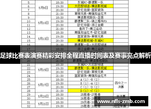 直播安排足球比赛，如何精彩呈现一场激动人心的赛事