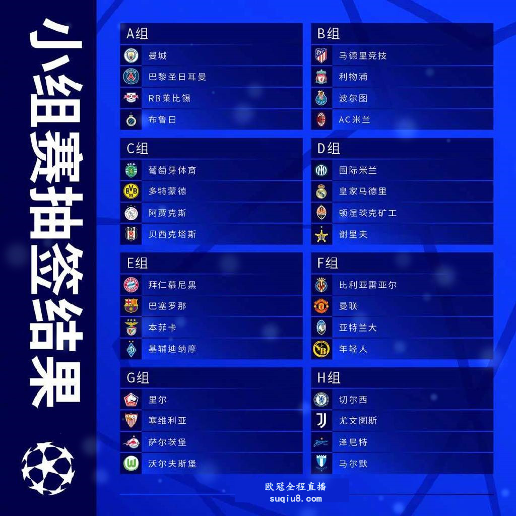 足球迷们的盛宴，最新欧冠直播赛程表解析