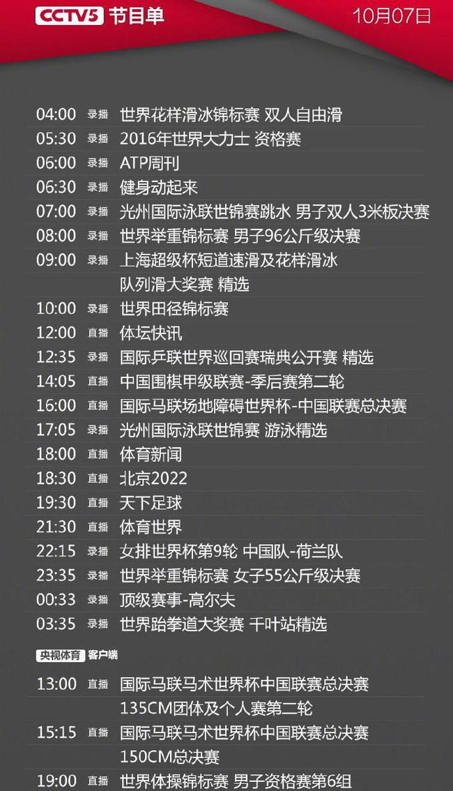 足球直播节目单最新版，尽享精彩赛事盛宴，一览足球魅力风采