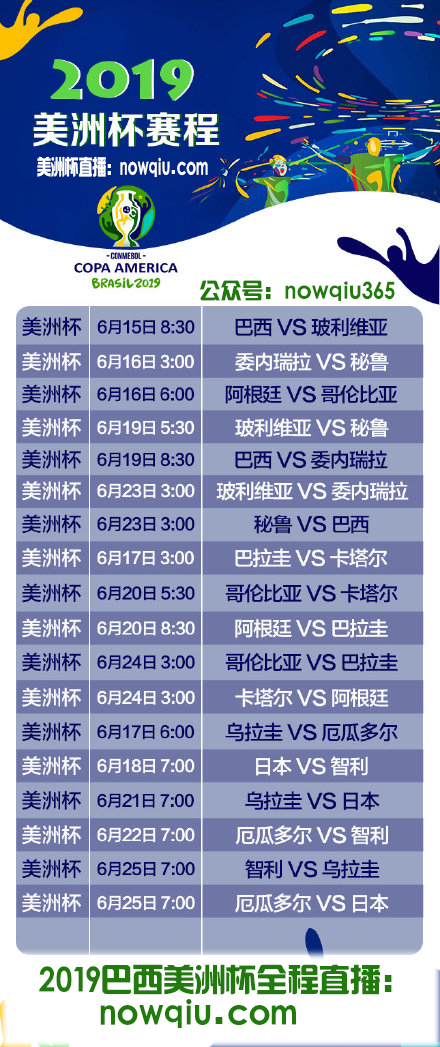 美洲杯足球直播时间表格，掌握赛事动态，尽享足球盛宴