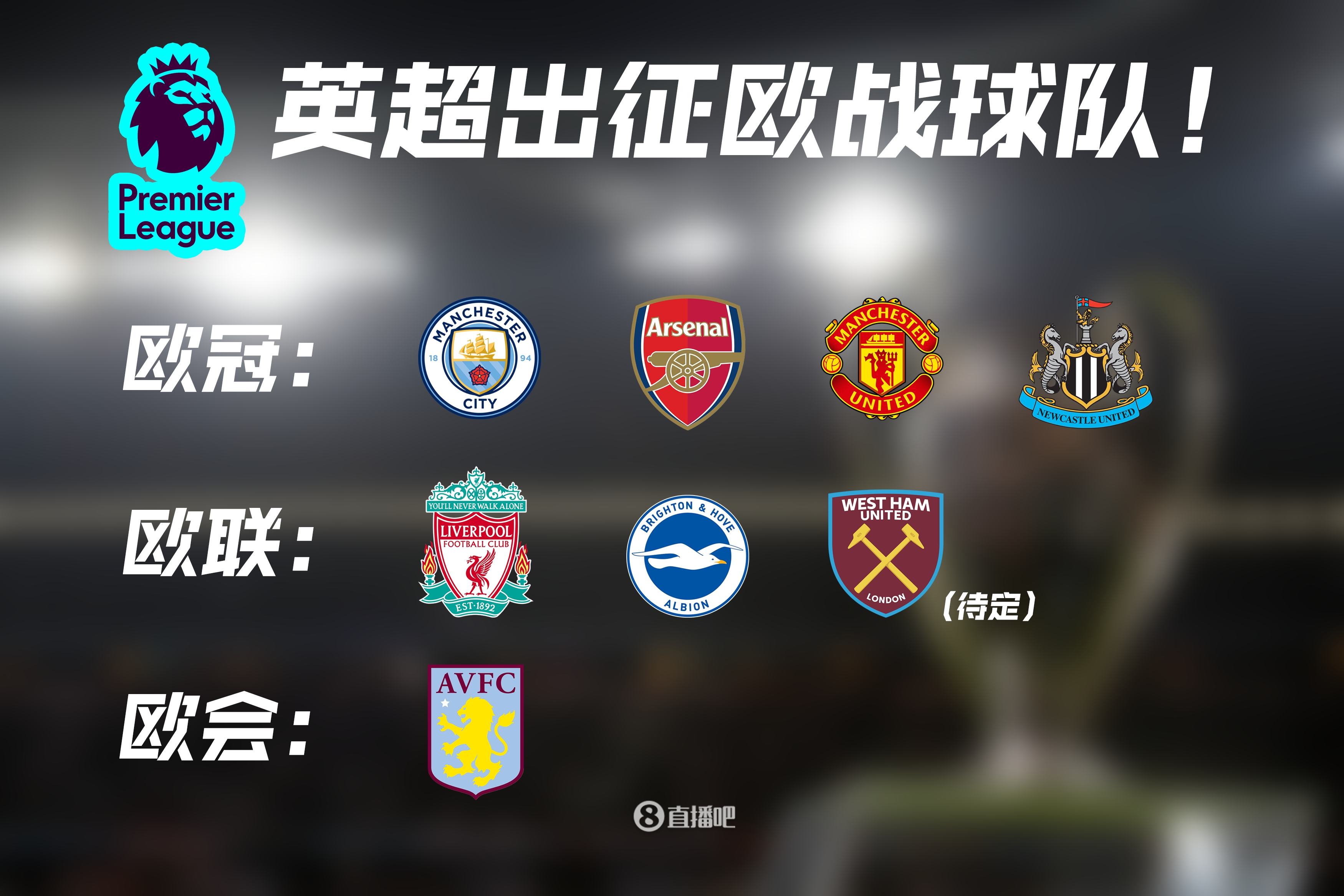 英超四队征战欧战半决赛，阿森纳遗憾出局